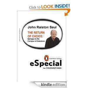   (Canada) E Book Special John Ralston Saul  Kindle Store