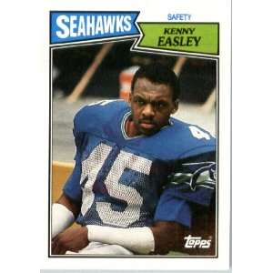  1987 Topps # 183 Kenny Easley Seattle Seahawks Football 
