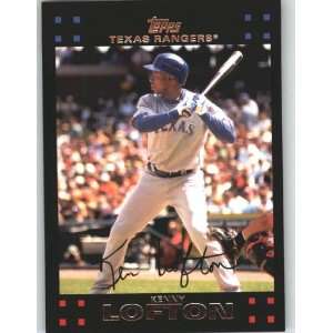  2007 Topps #371 Kenny Lofton   Texas Rangers (Baseball 
