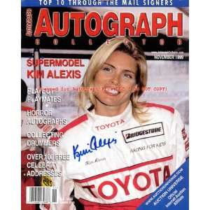 KIM ALEXIS Signed Autographed Magazine   UACC RD