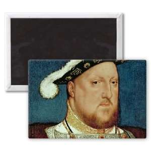 King Henry VIII (oil on oak panel) (detail   3x2 inch Fridge Magnet 