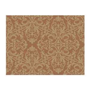 York Wallcoverings PS3877 Wind River Lacey Filigreed Damask Prepasted 
