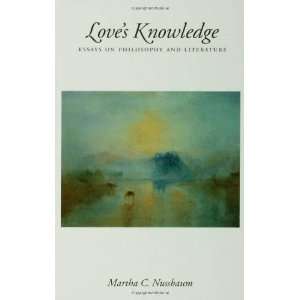   on Philosophy and Literature [Paperback] Martha C. Nussbaum Books