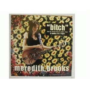 Meredith Brooks Poster Flat 2 sided