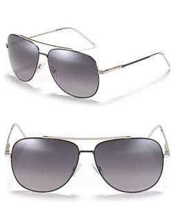 Dior Homme Metal Aviator Sunglasses   Jewelry & Accessories 
