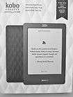 Kobo EReader Touch 2GB, Wi Fi, 6in   Black Retailed Packaged NEW