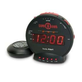 Sonic Boom SBB500ss Bomb Loud Vibrating Alarm Clock  