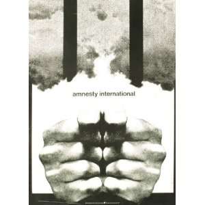  Amnesty International by Roman Cieslewicz 23.75X33.25. Art 