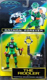 Batman Forever Riddler Movie Action Figure Kenner Toy  