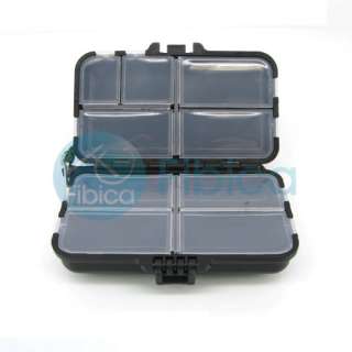 Fly Fishing tackle box case with 9 lids Freshwater Saltwater  