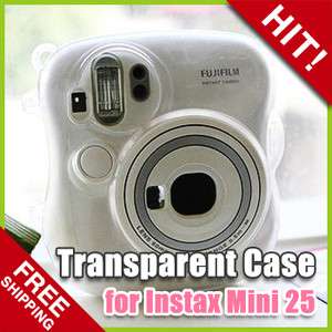 New Transparent Bag Case for Fuji Instax Mini 25 Camera  