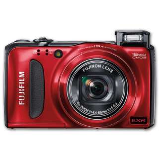 FUJIFILM F500EXR (Red) 16.0 MP 3.0 LCD 15X Zoom 24mm Wide Angle 