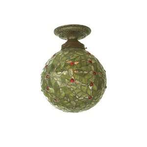  Meyda Tiffany Floral Holiday Ceiling Fixture  81754: Home 