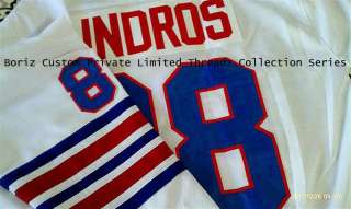 Oshawa Generals Eric Lindros Hockey Jersey Stitch Sewn Custom Sized 