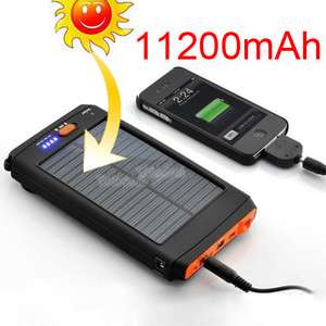   Portable Solar Backup Battery Charger for laptop cell phone GPS PSP