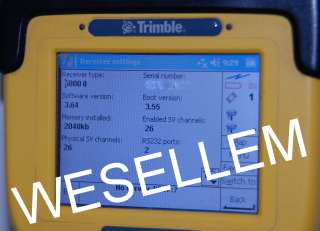 New Trimble 5800 Model II GPS ROVER BASE RTK Receiver L1/L2 WAAS 450 