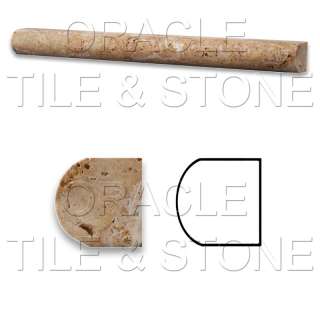 12 Scabos Travertine Dome Liner Trim Molding  