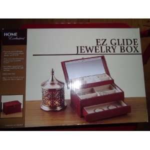 Home Exclusives EZ Glide Jewelry Box w/ Automatic Drawers  