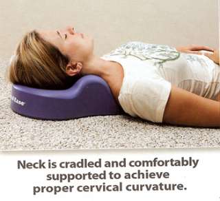   to comfortably cradle the head and neck in the proper position to