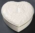 Lenox WEDDING PROMISES Heart Shape Box 4 3/8 6571616