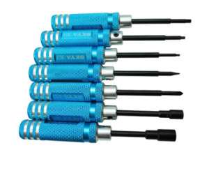 7PCS Hex RC helicopter plane Car screw driver tool kit  