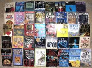 Romance Suspense Mystery Huge Lot of 82 PB Books Reading Condition 