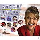 governor sarah palin costume kit wig glasses buttons el one