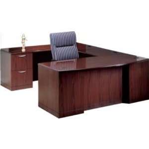  L Executive U Shaped Desk with Full Pedestal Office 