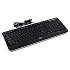 Genuine OEM HP Wired USB Black Keyboard KB2101U 505060 371