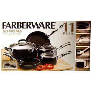 Farberware Suprima Premium Nonstick 11 Piece Cookware Set 
