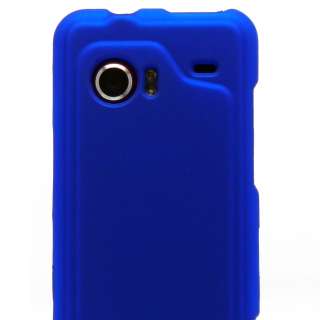 Blue Hard Snap On Cover Case For HTC Droid Incredible 1  