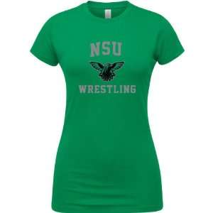   Kelly Green Womens Wrestling Arch T Shirt
