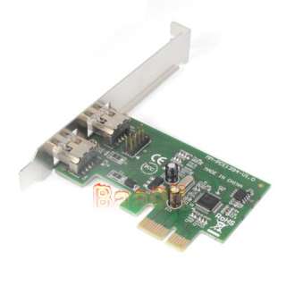   PCI Express PCI E IEEE 1394A Firewire Adapter & Cable Card  