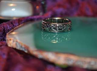 HAUNTED GYPSY RING ~ ANCIENT CLADDAGH PAGAN LUCK SPELL  