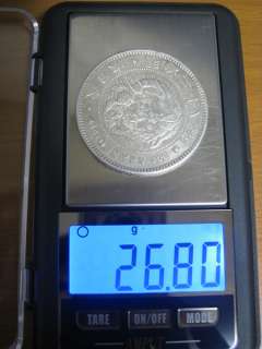 1895 Japan MEIJI Yr.28 One 1 Yen .900 Silver Coin #7  