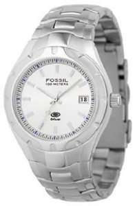  Fossil Mens Blue Watch AM3882: Fossil: Watches