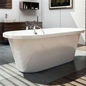  International Style Freestanding Bathtub   White