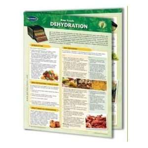Raw Food Dehydration 4 Page Bi Fold Laminated Reference Cards   Learn 