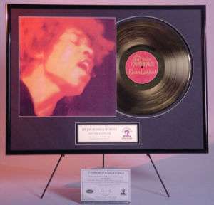 24kt GOLD Record Electric Ladyland Gold JIMI HENDRIX  
