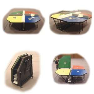  Poly Pong Table   Ping Pong: Sports & Outdoors