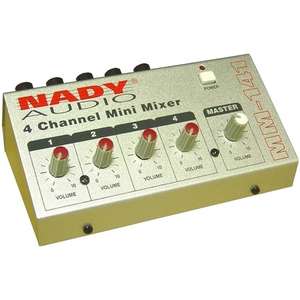 Nady 4 Channel Mini Mixer 634343264333  