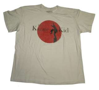 The Karate Kid Rising Sun Logo Vintage Style 80s Movie T Shirt Tee 