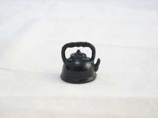 Tea Kettle Black pot dollhouse miniature 1pc IM65115  