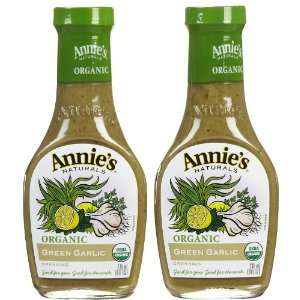 Annies Homegrown Organic Green Garlic Dressing (No Vinegar)   2 pk 