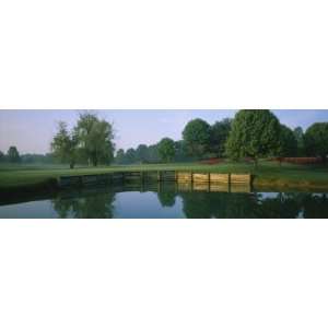 Lake on a Golf Course, Westwood Country Club, Vienna, Virginia, USA 