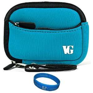  Sky Blue Neoprene Sleeve Protective Camera Pouch Carrying 