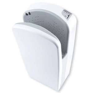 Saniflow Dualflow White ABS High Speed Hygienic Hand Dryer 120 Voltage 