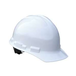  WHITE 4 pt Pinlock Suspension Cap Style Hard Hats: Home Improvement