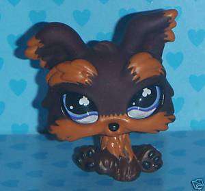 Littlest Pet Shop #509 Chocolate Yorkie DOG~♥~  