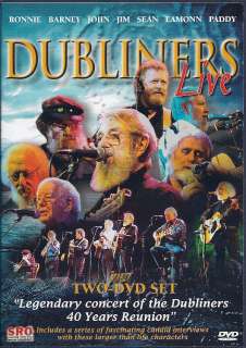 The DUBLINERS LIVE 2 DVD Set Irish Reunion Concert NEW  
